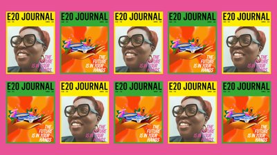 Collage of E20 Journal issue 05 covers