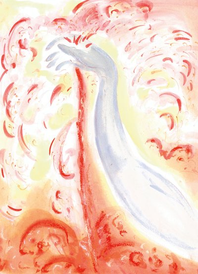 Mixed media on paper
