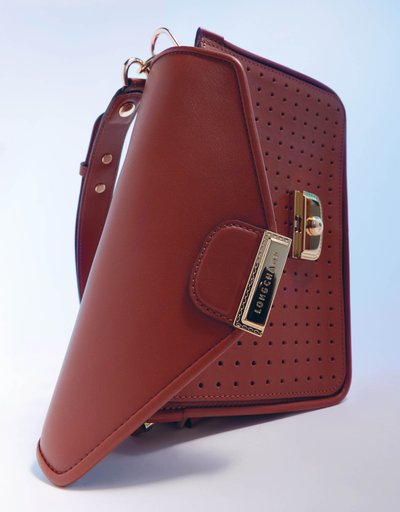 Brown Longchamp handbag