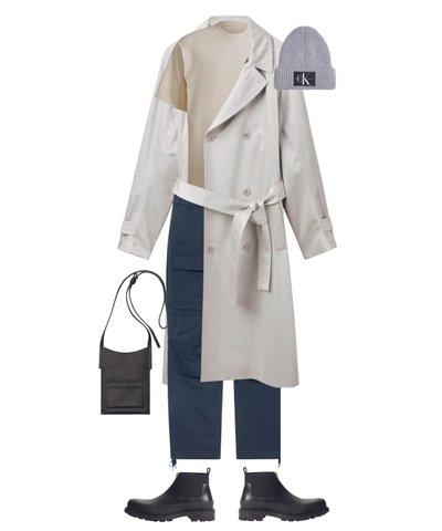 Mens outfit collage