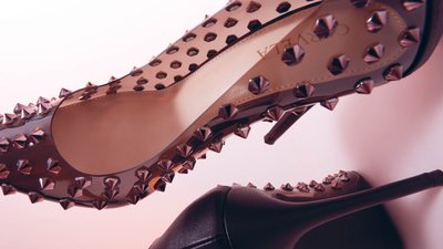 Stilettos with spikes
