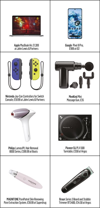 Technology products Christmas gifts