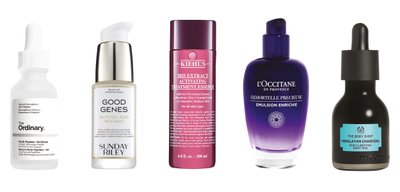 A collection of five beauty products