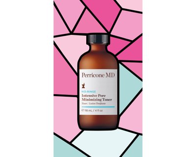 Skincare product on a colourful background