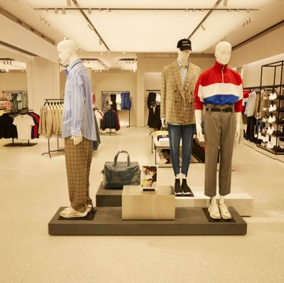 Mannequins in Zara shop