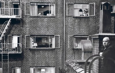 Film set Alfred Hitchcock film Rear Window